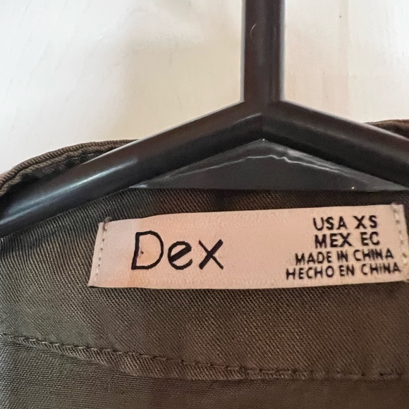 Dex xs  army green cardigan/blazer - Picture 6 of 6